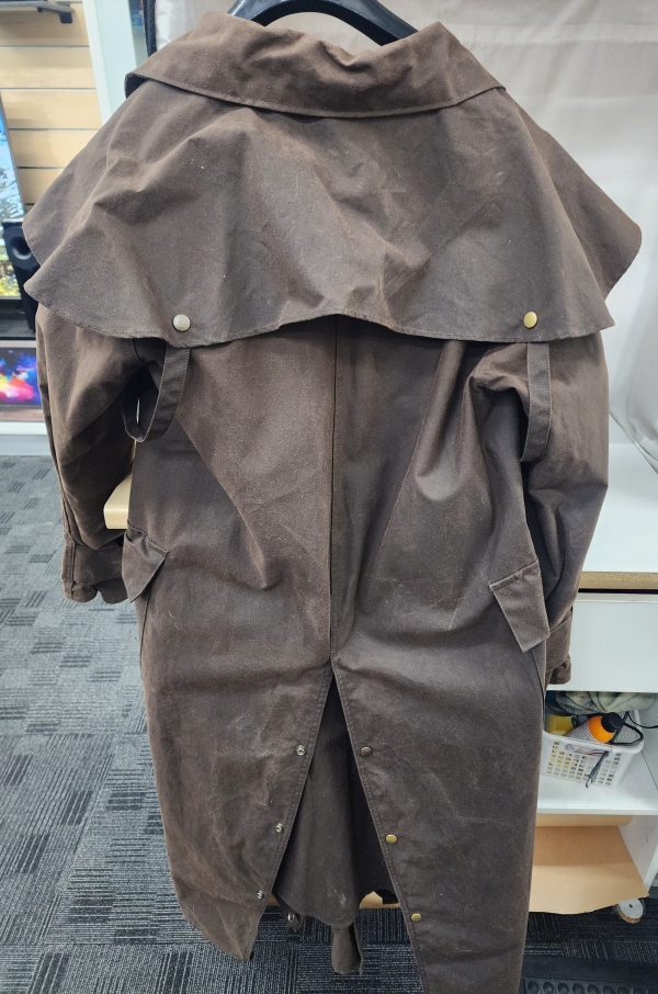 Ladies Oil Skin Trench Coat Australian Traders - IP369034 - Image 10