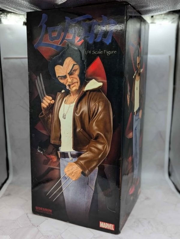 Sideshow Marvel 1/4 Scale Logan Wolverine Collectable Figure - BP367863 - Image 2