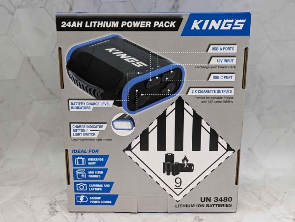 Sealed Adventure Kings 24Ah Lithium Power Pack (AKEP-PWRPACK24A) - BP366467 - Image 4
