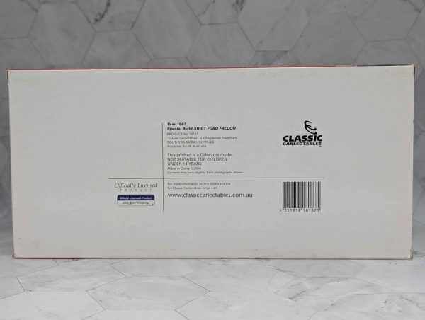 Classic Carlectables 1:18 1967 Special Build XR GT Ford Falcon Model Car - BP365198 - Image 10