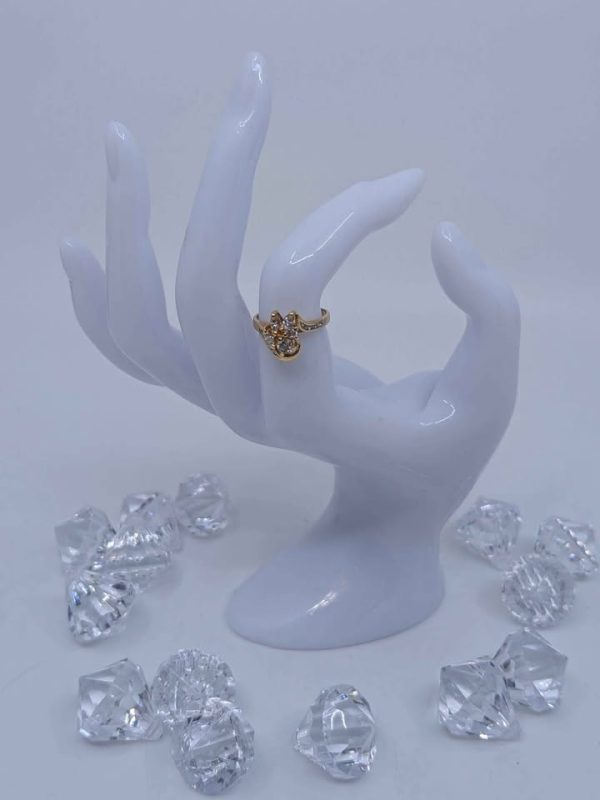 Ladies 18ct Yellow Gold Diamond Statement Ring - BL284567 - Image 6