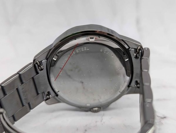 Fossil Bannon Three-Hand Date Smoke Stainless Steel Watch - BP368998 - Image 7