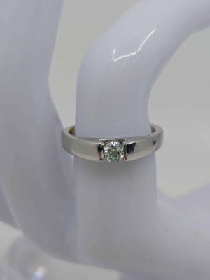 18ct White Gold Diamond Engagement Ring - BL269926