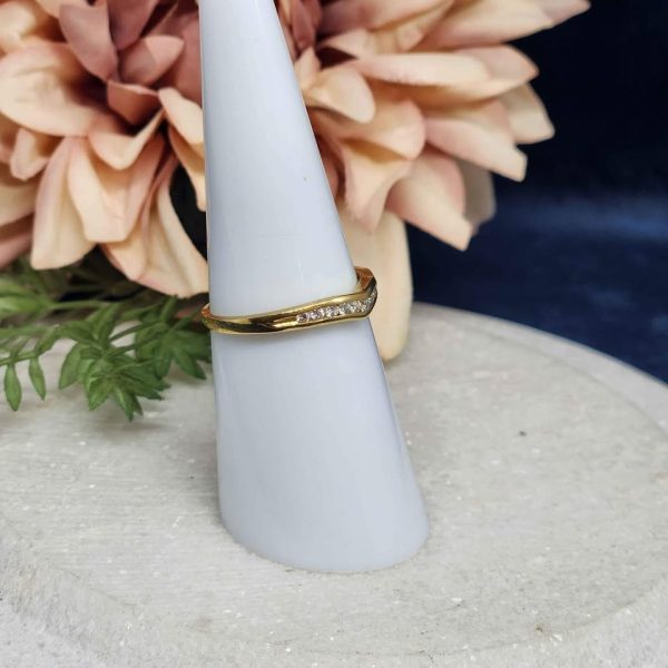 LADIES 18CT YELLOW GOLD RING #GN312300 - Image 3