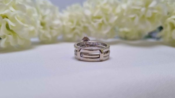 14ct White Gold Bridal Set TW310357 - Image 30