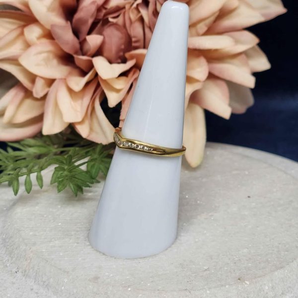 LADIES 18CT YELLOW GOLD RING #GN312300 - Image 2