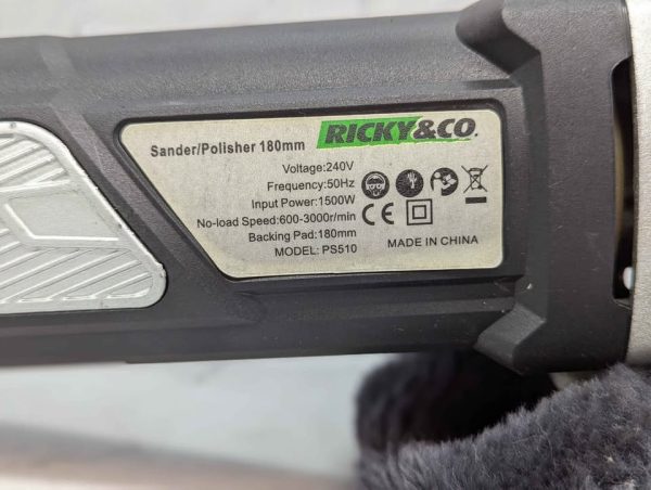 Ricky&Co. 180mm Sander/Polisher - BP365455 - Image 6