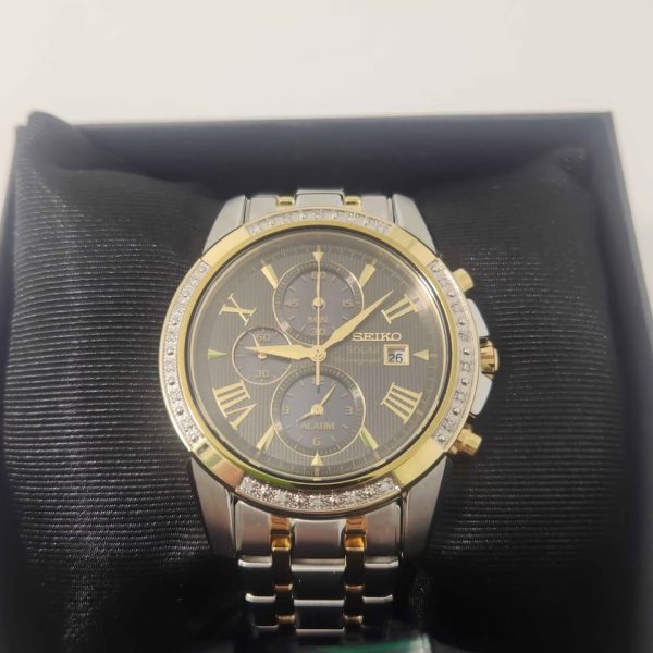 MENS SILVER SEIKO WATCH #GN368996 - Image 11