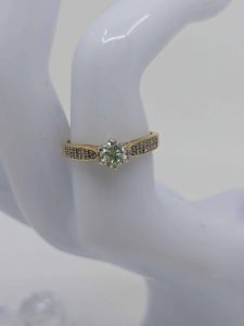 Ladies 18ct Yellow Gold Diamond Wedding Ring - BL304468