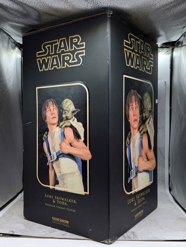 Sideshow Star Wars Luke Skywalker & Yoda Premium Format Figure Collectable - BP367862 - Image 2