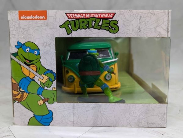 Jada TMNT Leonardo & 1962 Volkswagen Bus Collectable Model Car - BP367258 - Image 5