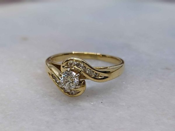 VALUATED LADIES 18CT YELLOW GOLD DIAMOND RING BL275064 - Image 30