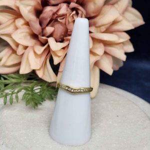 LADIES 18CT YELLOW GOLD RING #GN312300