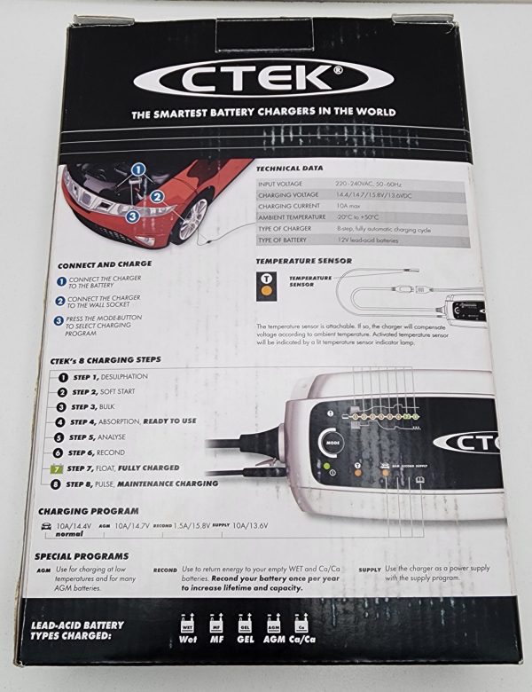 CTEK Pro Battery Charger MXS 10 12V - IP367849 - Image 8