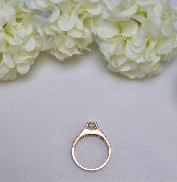 18ct Yellow Gold Channel Set with Floating Diamond Ring TW322621 - Image 37