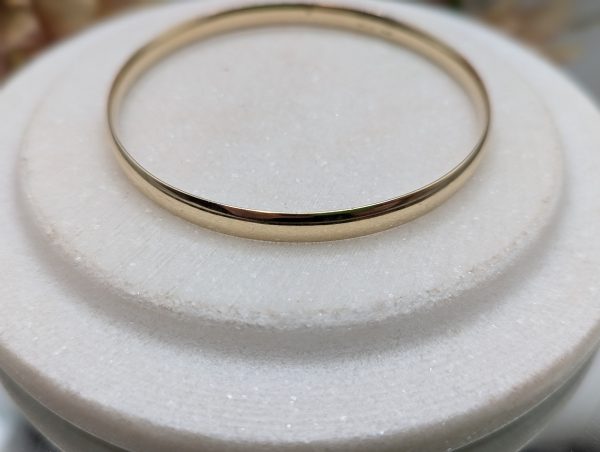 Ladies 9CT Yellow Gold Bangle (22.3gms) - BP333766 - Image 2