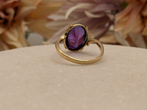 Ladies 14CT Yellow Gold Amethyst Ring (4.2gm) - BP323122 - Image 11
