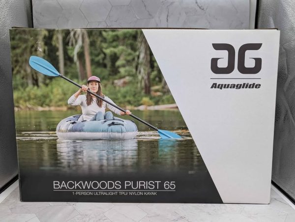 Sealed AquaGlide Backwoods Purist 65 1-Person Ultralight Nylon Kayak - BP369115