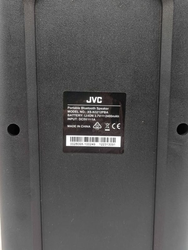 JVC Portable Bluetooth Speaker - BP368355 - Image 5
