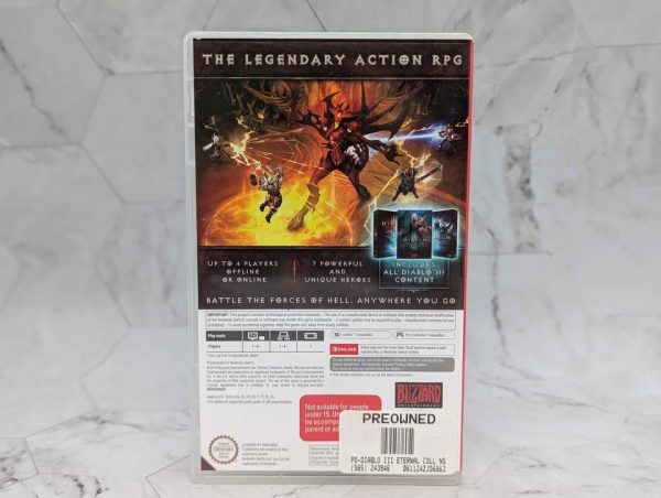 Nintendo Switch Diablo III: Eternal Collection Video Game - BP367424 - Image 3