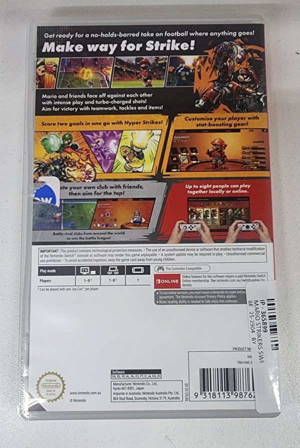 Nintendo Switch Game "Mario Strikers: Battle League Football" - IP365899 - Image 6