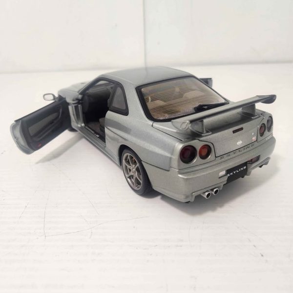 AUTOART DIE-CAST NISSAN SKYLINE R34 CAR #GN369968 - Image 8