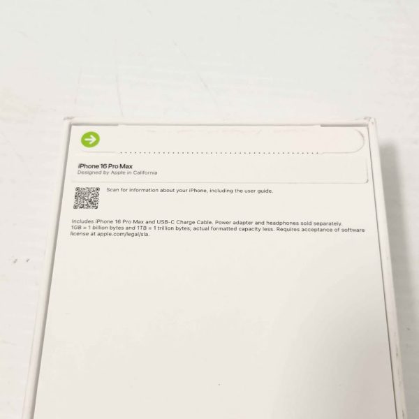 APPLE IPHONE 16 PRO MAX MOBILE PHONE #GN370134 - Image 9