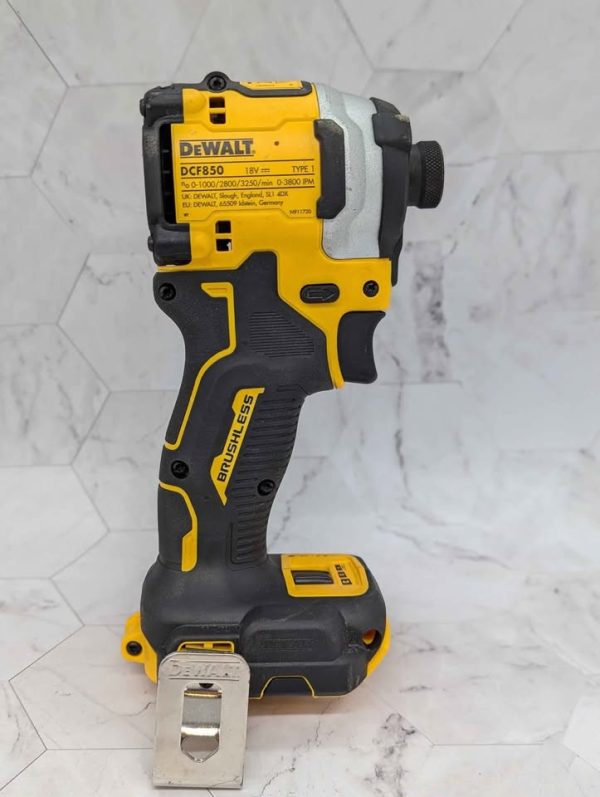 DeWalt 18V XR Brushless Compact Impact Driver Skin-Only (DCF850) - BP363697-2 - Image 3