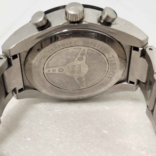 TISSOT PRS 516 QUARTS CHRONOGRAPH BLUE WATCH #GN365621 - Image 12