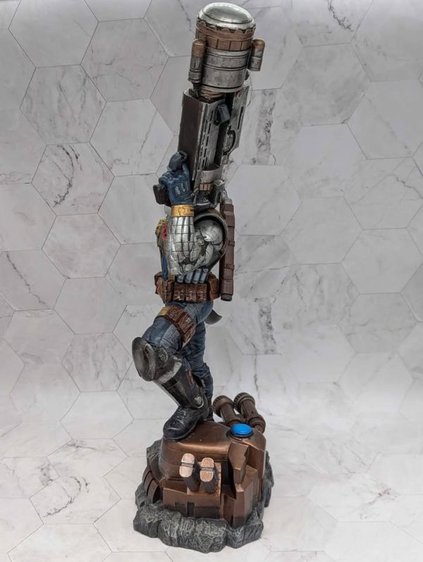 Diamond Marvel Premier Collection CABLE Resin Statue Collectable - BP367870 - Image 6