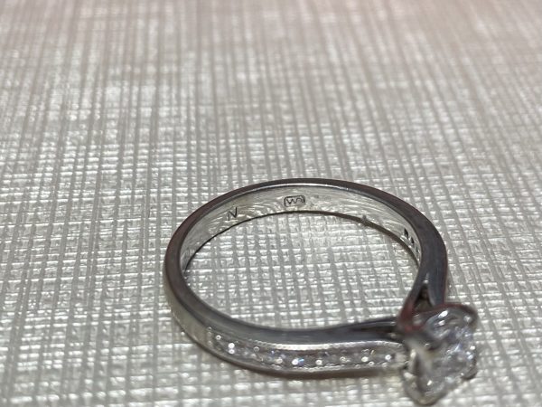 LADIES 18CT WHITE GOLD DIAMOND RING TW197197 - Image 9