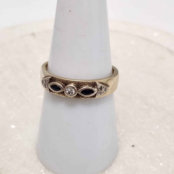 LADIES 9CT YELLOW GOLD RING #GN369254 - Image 9
