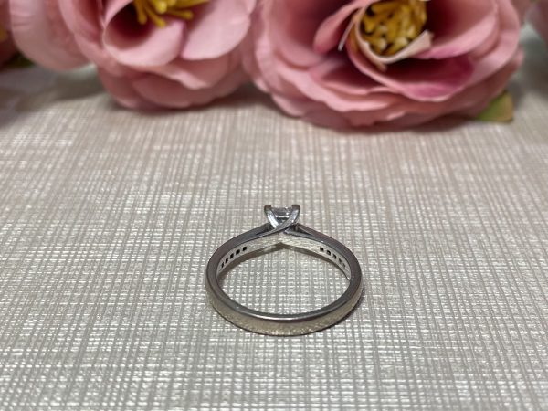LADIES 18CT WHITE GOLD DIAMOND RING TW197197 - Image 11