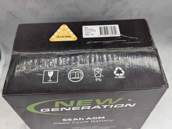 New Generation 55Ah AGM Deep Cycle Battery - BP369102 - Image 5