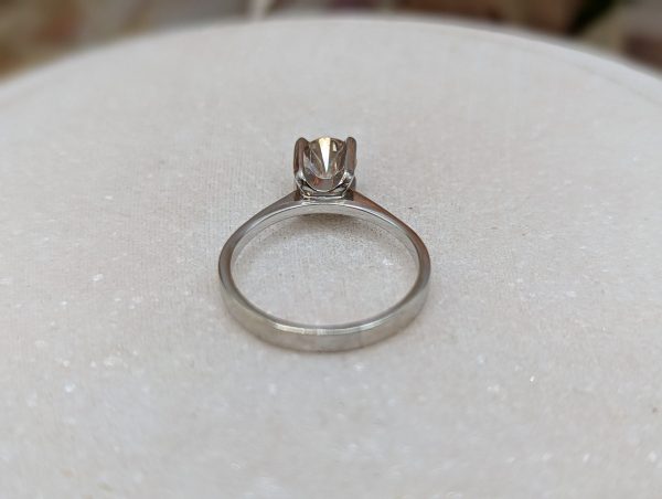 Valuated Ladies 18CT White Gold and Diamond Solitaire Ring (4.01gms) - TW239287 - Image 10