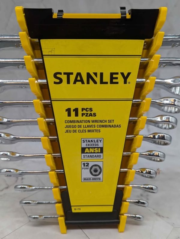 Stanley 11 Pce Combination Wrench Set - BP364822 - Image 3