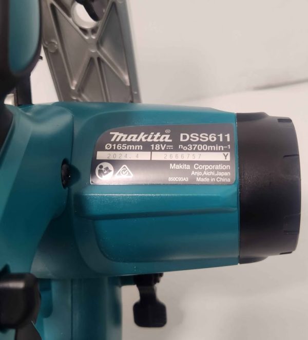 MAKITA 18V 165MM CIRCULAR SAW (SKIN ONLY) #GN366702 - Image 4