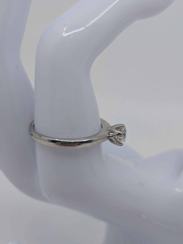 Ladies 18ct White Gold Diamond Engagement Ring - BL278634 - Image 6