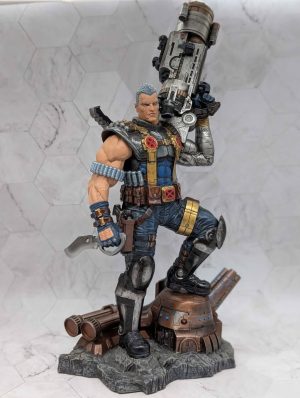 Diamond Marvel Premier Collection CABLE Resin Statue Collectable - BP367870