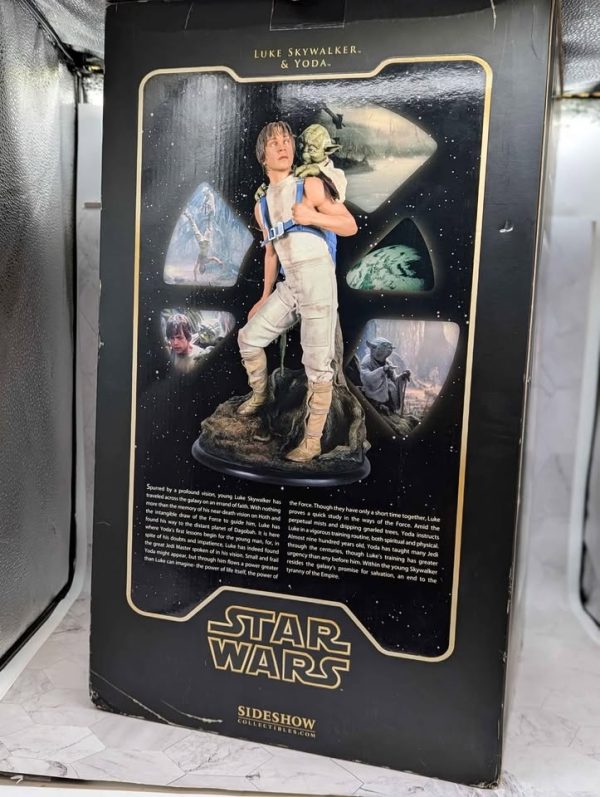 Sideshow Star Wars Luke Skywalker & Yoda Premium Format Figure Collectable - BP367862 - Image 10