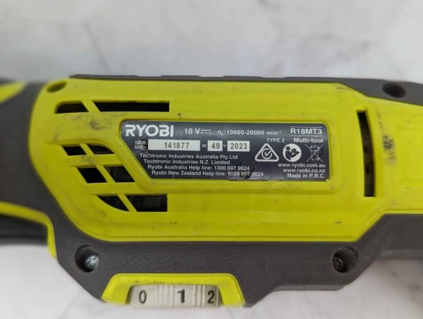 Ryobi 18V ONE+ Multi Tool Skin-Only (R18MT3) - BP365423 - Image 5
