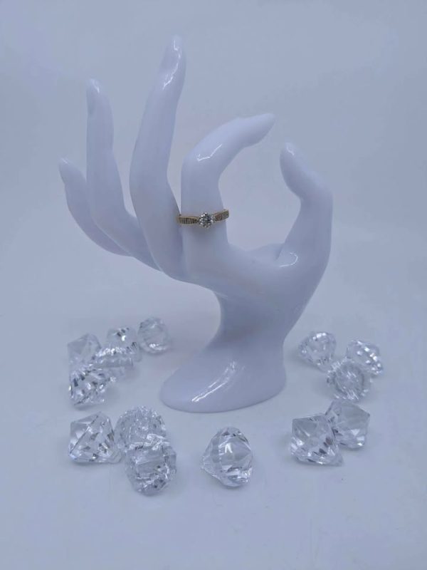 Ladies 18ct Yellow Gold Diamond Wedding Ring - BL304468 - Image 6