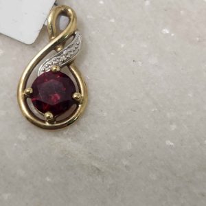 LADIES 9CT YELLO GOLD PENDENTS #GN325008