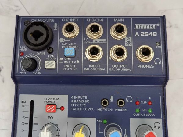 Redback 4-Channel Mixer (A2548) - BP367199 - Image 2