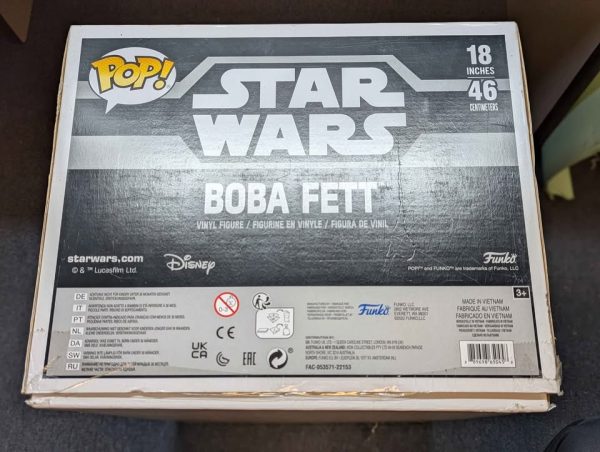 Pop Star Wars 18"/46cm Boba Fett Collectable Vinyl #537 - BP368426 - Image 5