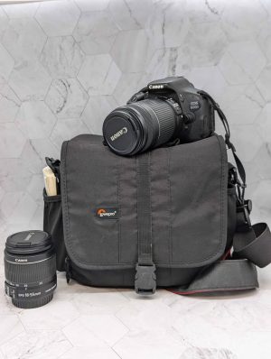 Canon EOS Rebel T3i 600D DSLR Camera w/ 2 x Lenses and Accessories - BP368589