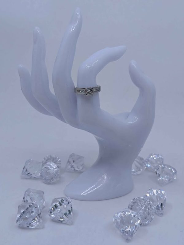 Ladies 18ct White Gold Ring - BL277097 - Image 13