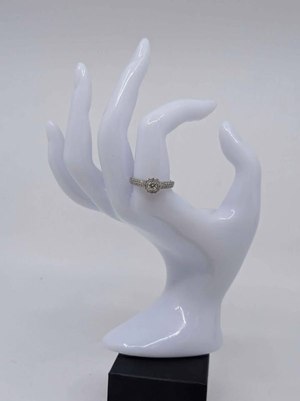 Ladies 18ct White Gold Ring - BL158861 - Image 15