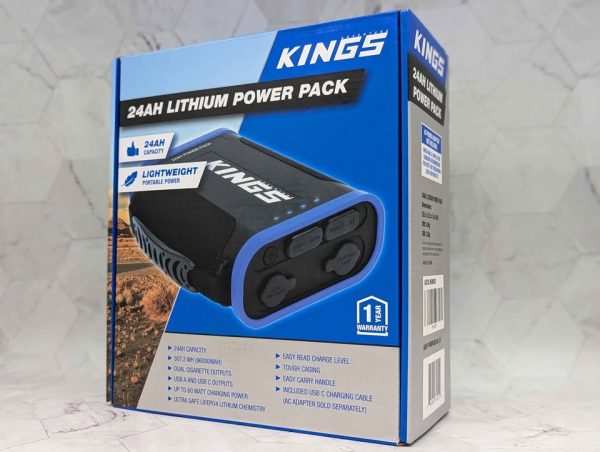 Sealed Adventure Kings 24Ah Lithium Power Pack (AKEP-PWRPACK24A) - BP366467