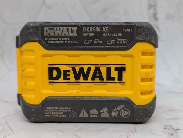 DeWalt 18/54V 6Ah Battery - BP364232 - Image 5